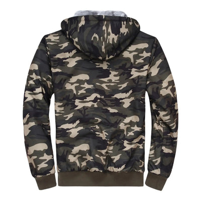 BLOUSON MILITAIRE - CAMOUFLAGE HIVER