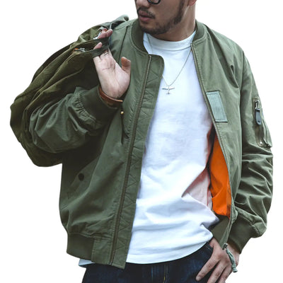 BLOUSON MILITAIRE DÉCONTRACTÉ