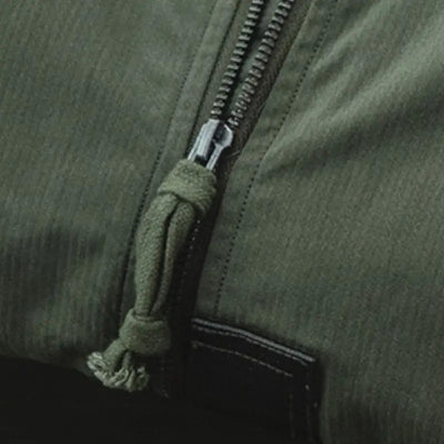 BLOUSON MILITAIRE DÉCONTRACTÉ