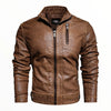 BLOUSON MILITAIRE EFFET CUIR ITALIEN