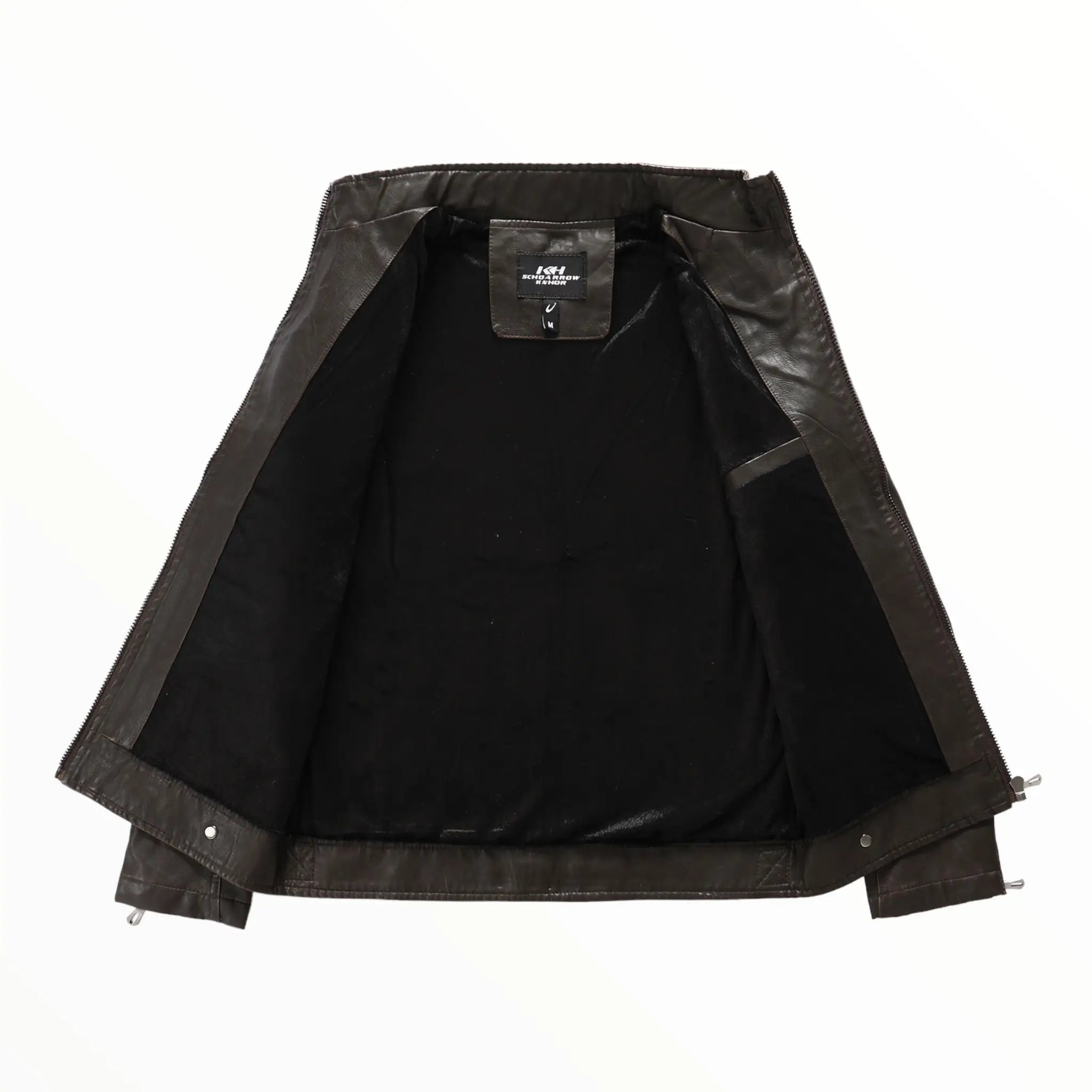 BLOUSON MILITAIRE EFFET CUIR ITALIEN