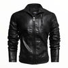 BLOUSON MILITAIRE EFFET CUIR ITALIEN