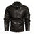 BLOUSON MILITAIRE EFFET CUIR ITALIEN