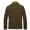 BLOUSON MILITAIRE AVEC FOURRURE BEIGE