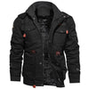 BLOUSON MILITAIRE AVEC FOURRURE INTÉGRÉE