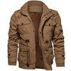 BLOUSON MILITAIRE AVEC FOURRURE INTÉGRÉE