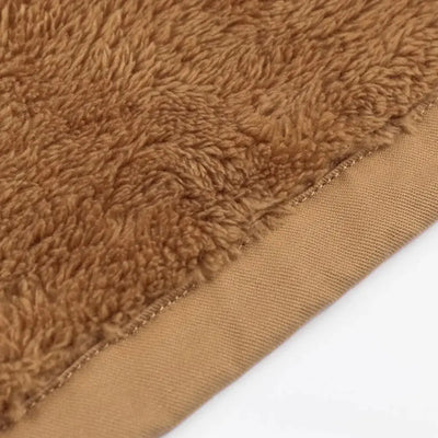 BLOUSON MILITAIRE AVEC FOURRURE INTÉGRÉE