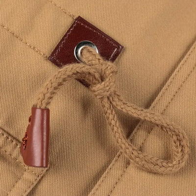 BLOUSON MILITAIRE AVEC FOURRURE INTÉGRÉE
