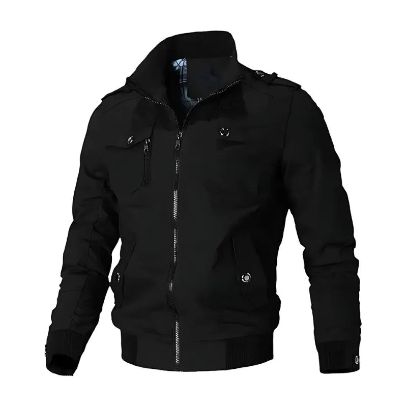 BLOUSON MILITAIRE FULL BLACK