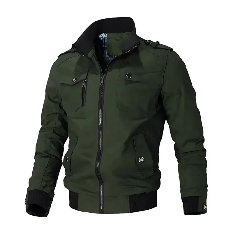 BLOUSON MILITAIRE FULL BLACK
