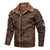 BLOUSON MILITAIRE VINTAGE EFFET CUIR