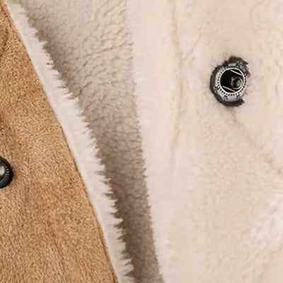 BLOUSON MILITAIRE VINTAGE EFFET CUIR