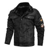 BLOUSON MILITAIRE VINTAGE EFFET CUIR
