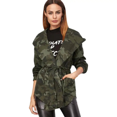 Blouson style militaire femme