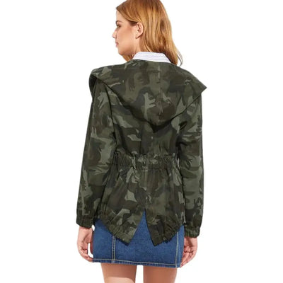 Blouson style militaire femme