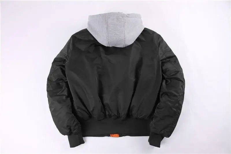 Blouson sweat capuche militaire homme