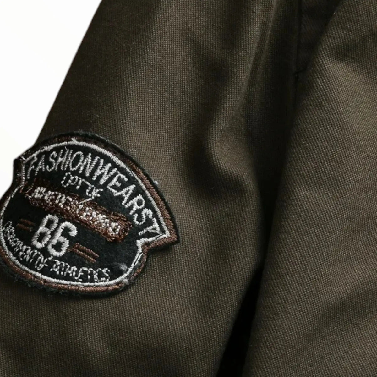 Bomber militaire homme doublé polaire