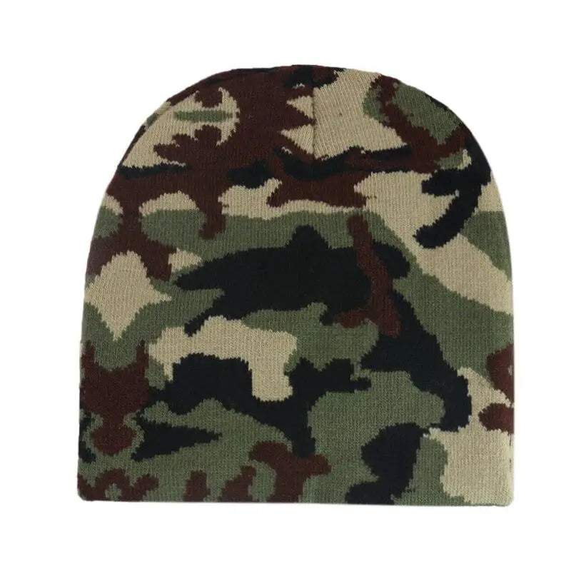Bonnet un trou / bonnet de ski - vert armée - taille unique