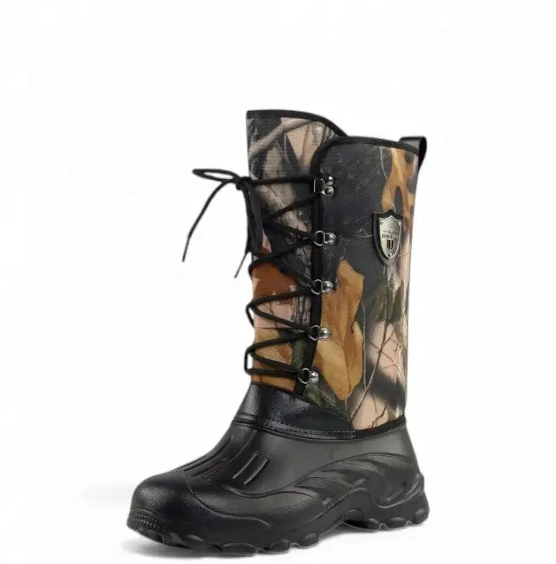 Botte grand froid revêtement camo