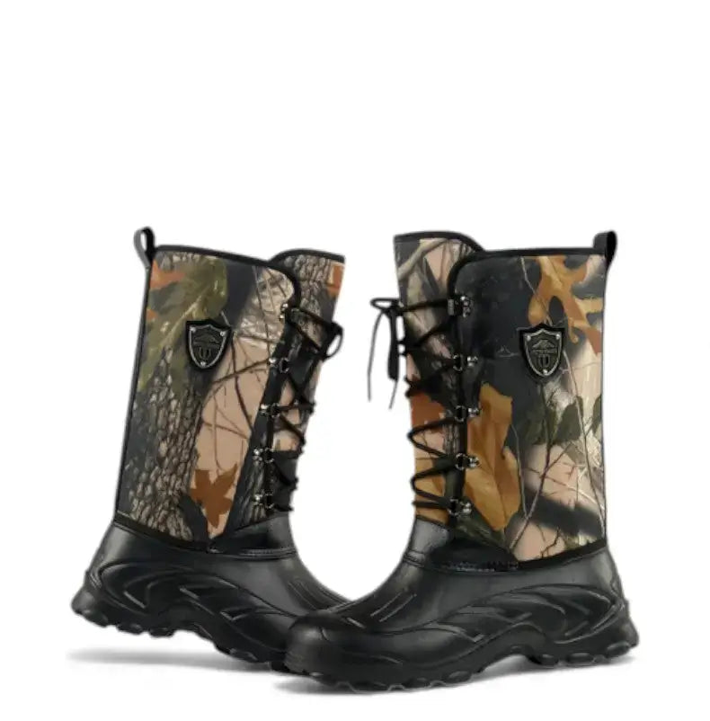 Botte grand froid revêtement camo