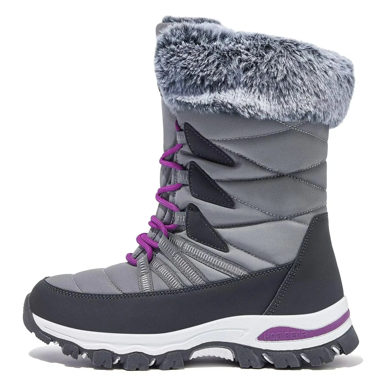 Bottes fourrées femme grand froid