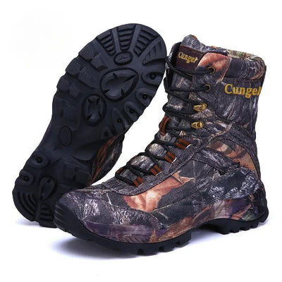 Bottes militaires tactiques camouflage