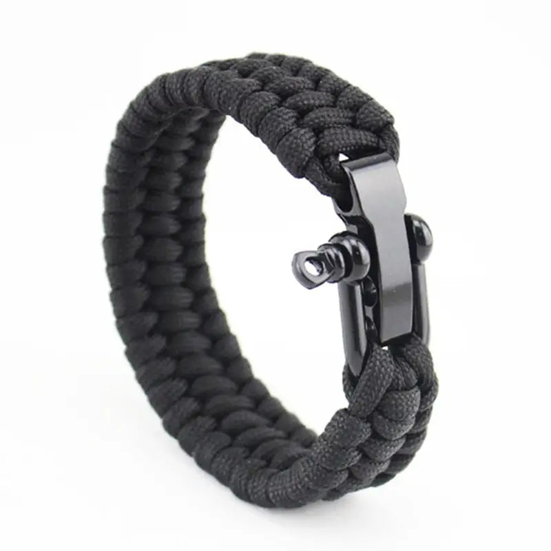 Bracelet corde homme survie