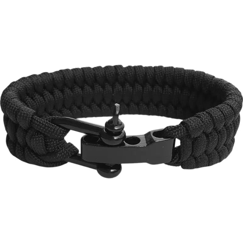 Bracelet corde homme survie