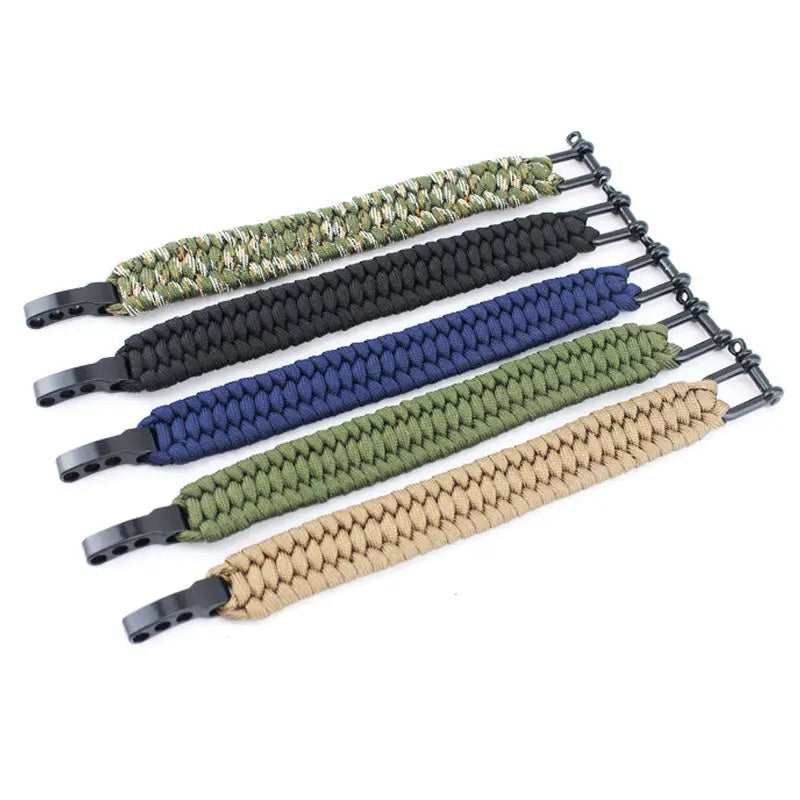 Bracelet corde homme survie