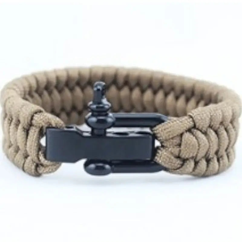 Bracelet corde homme survie