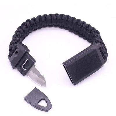 BRACELET DE SURVIE MARTINEX ALBAINOX VERT EN PARACORDE BRACELET DE SURVIE MARTINEX ALBAINOX VERT EN PARACORDE