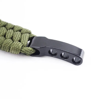 Bracelet de paracord de survie