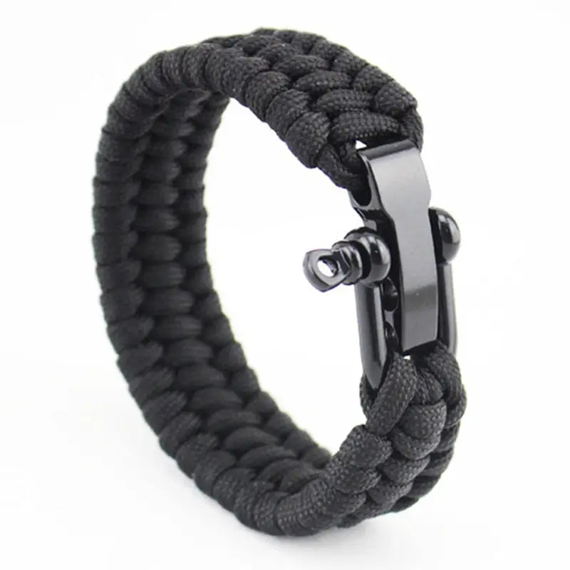 Bracelet de paracord de survie