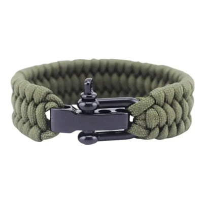 Bracelet de paracord de survie