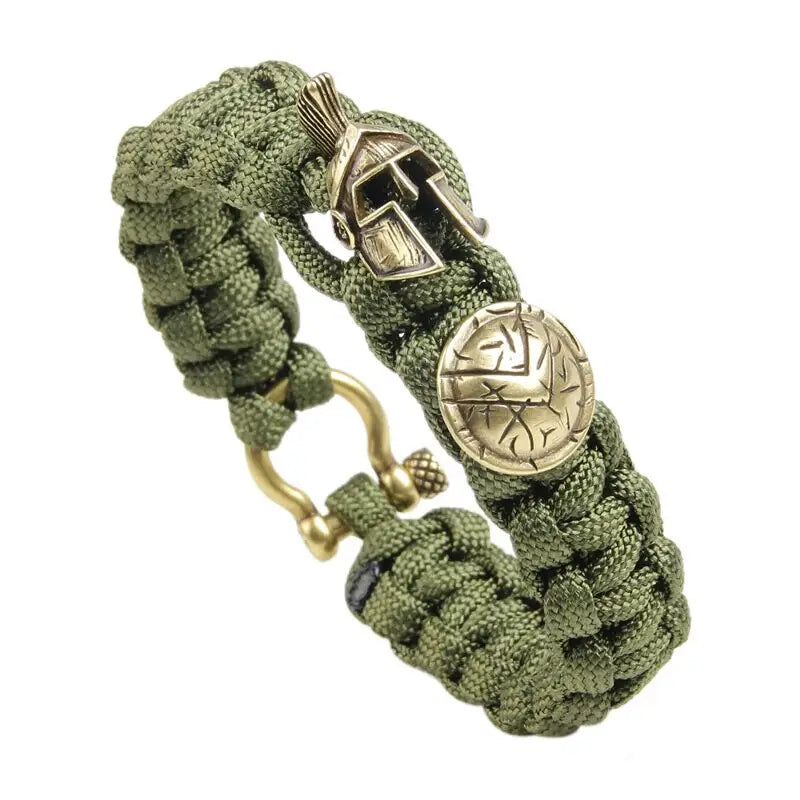 Bracelet de survie en corde