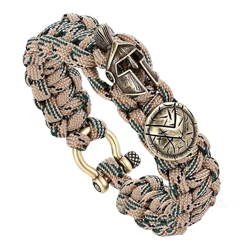 Bracelet de survie en corde