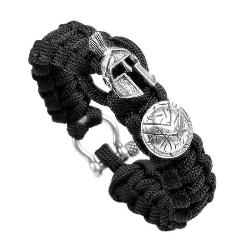 Bracelet de survie en corde