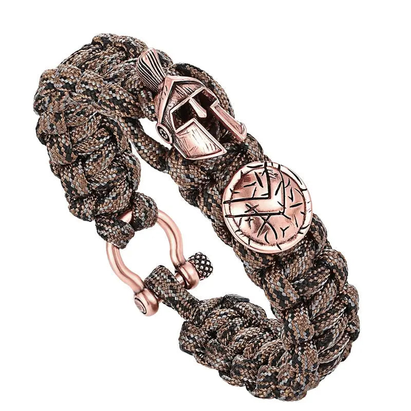 Bracelet de survie en corde