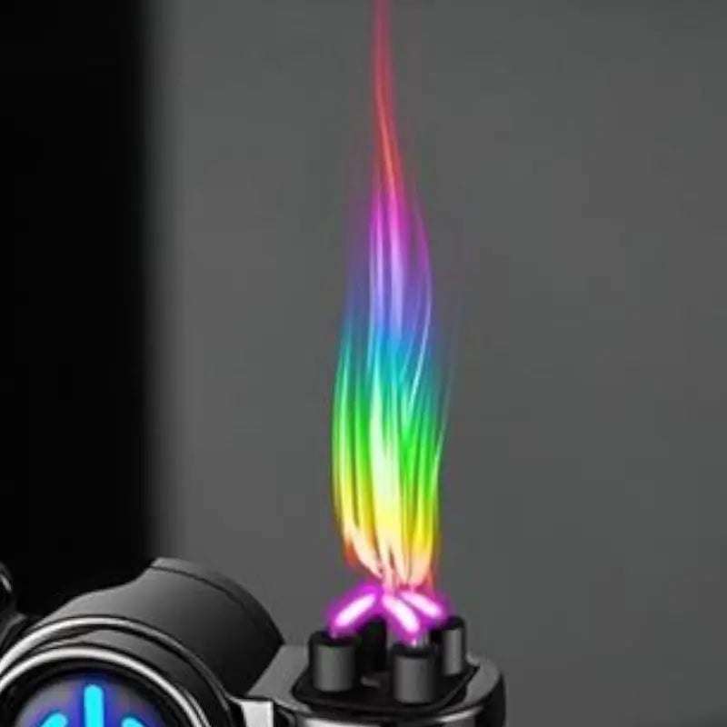 Briquet à flamme rose