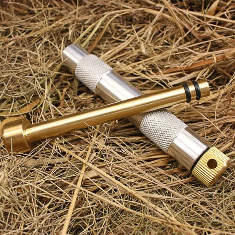 Briquet de survie a piston