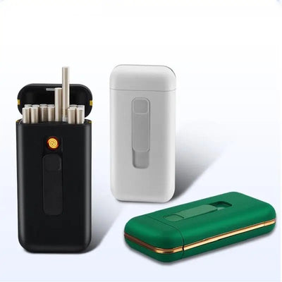 BRIQUET TEMPÊTE AVEC ÉTUI À CIGARETTES