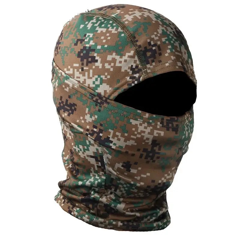 Cagoule camouflage militaire