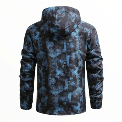 Camo veste bleu