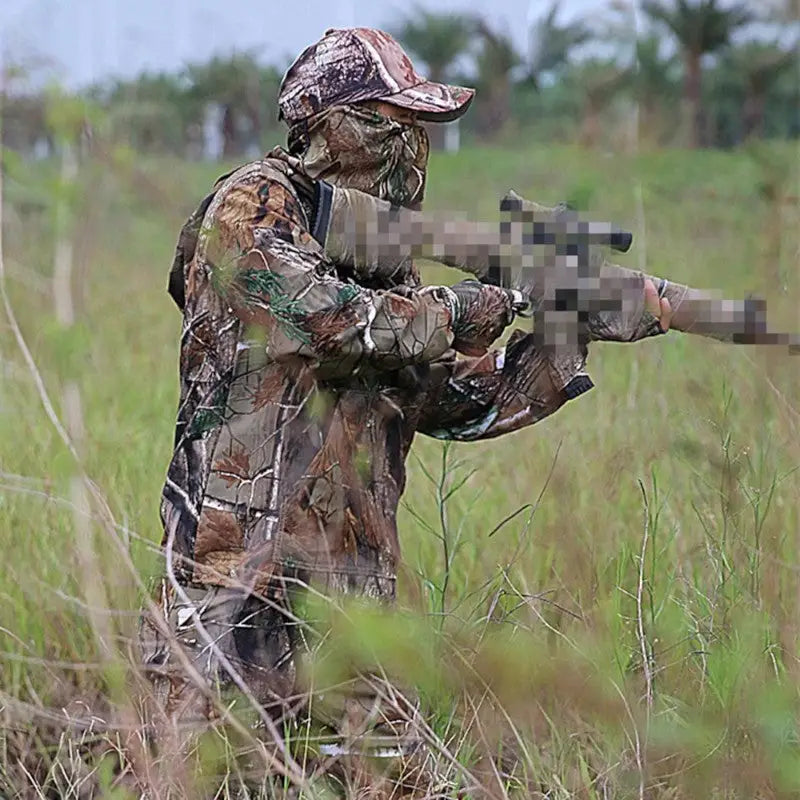 Camouflage costume chasse