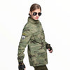 Camouflage jacket militaire femme