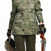 Camouflage jacket militaire femme