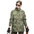 Camouflage jacket militaire femme