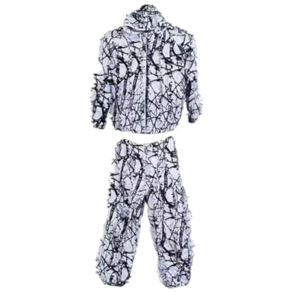 Camouflage militaire neige