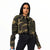 Camouflage veste militaire femme