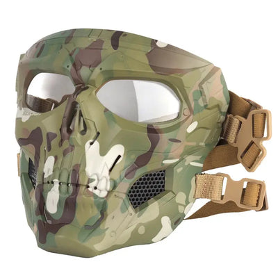 CASQUE MILITAIRE - MASQUE TACTIQUE POUR LE CRÂNE